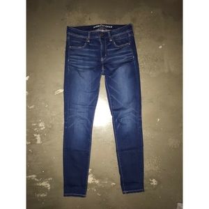American Eagle Outfitters Medium Wash Jeggings